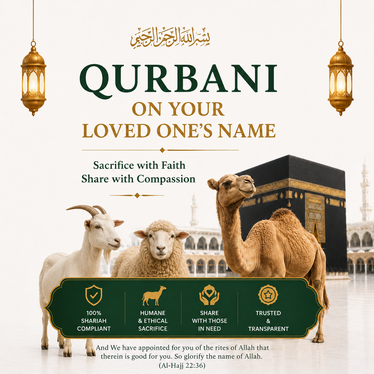 Eid / Hajj Qurbani Service in Makkah